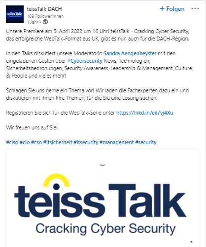 teiss-Talk-LinkedIn
